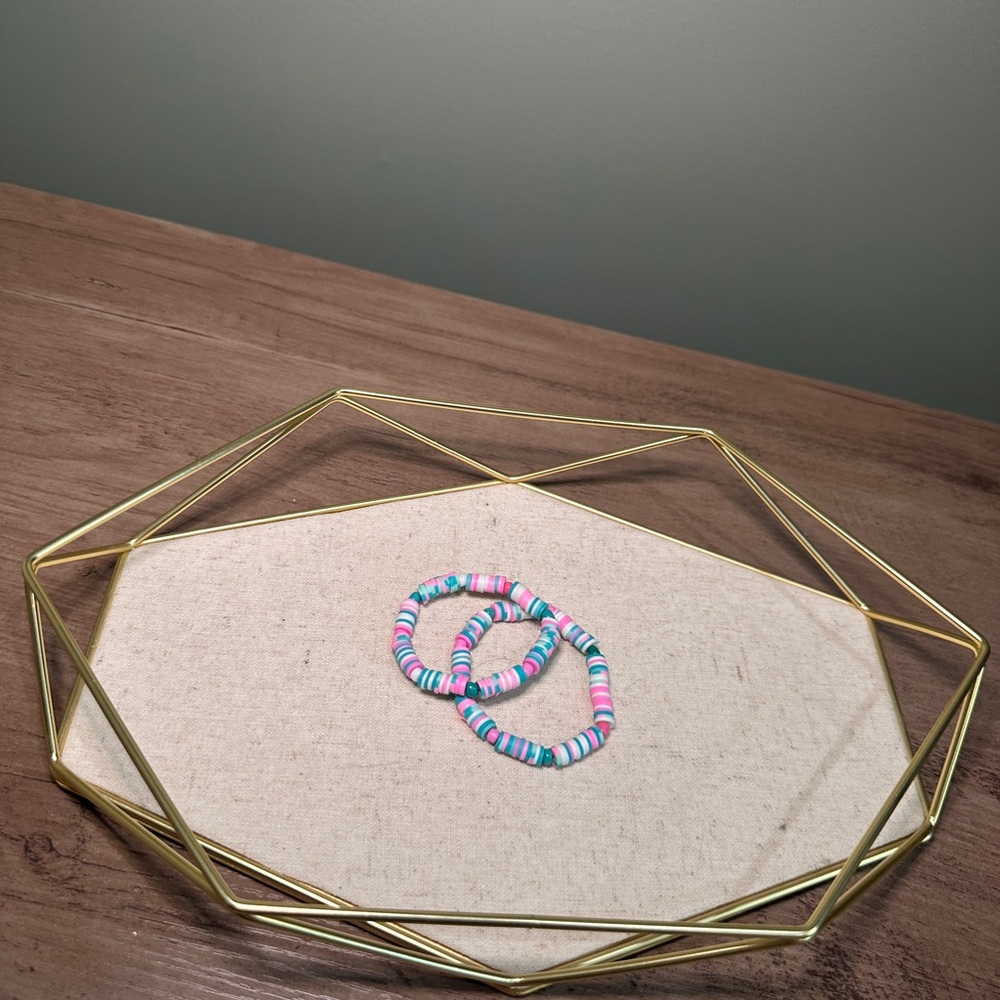 Colorful Beaded Kids Bracelet Set